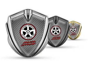 Emblema Metal Badge Minimal Moderno X